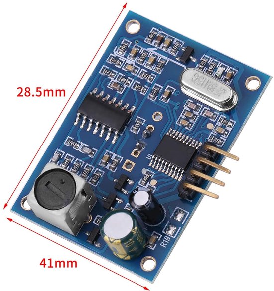 Waterdichte ultrasone afstandssensor module - 5 V DC, geïntegreerde ...