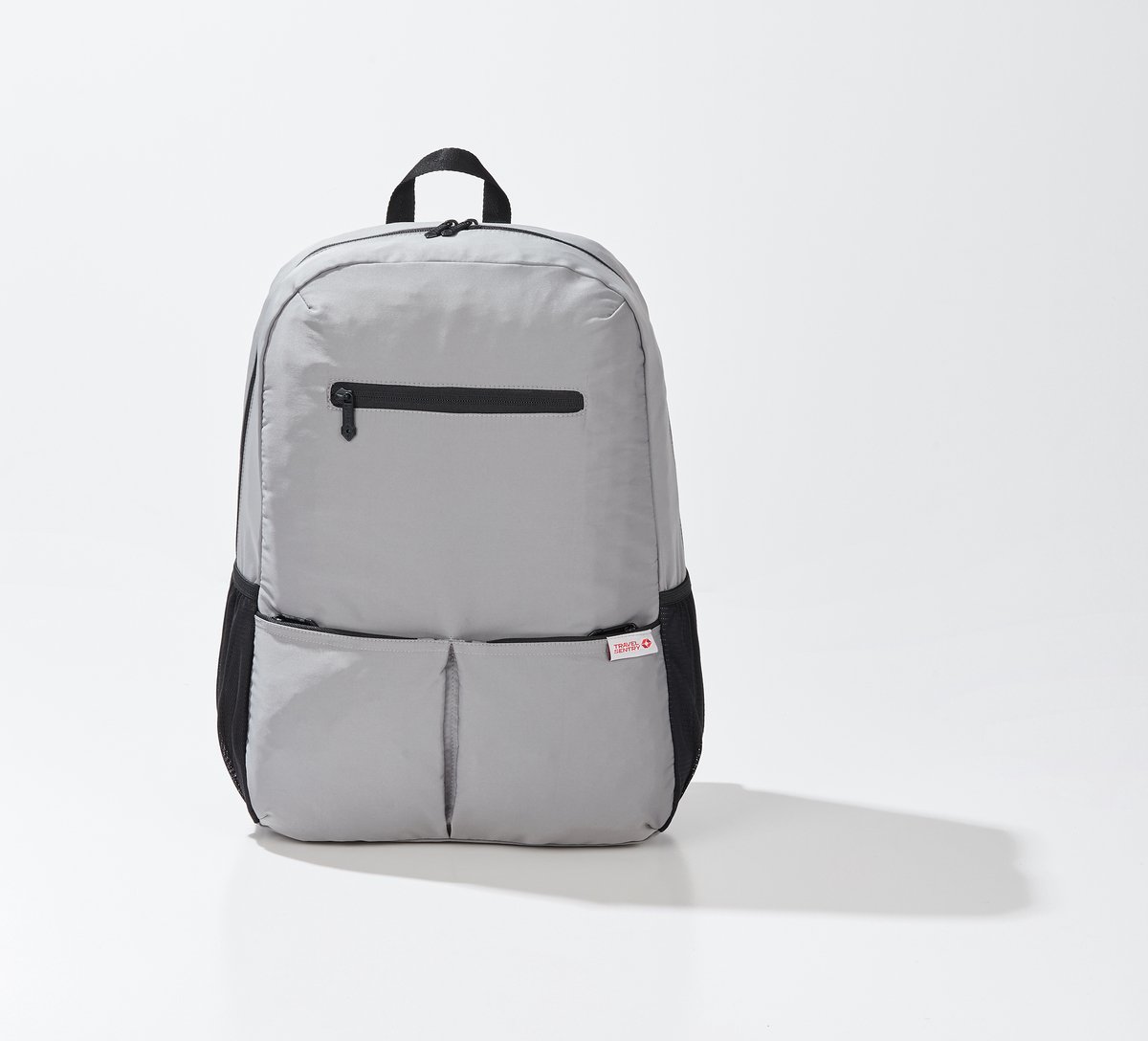 Travelsentry - Rugzak - Opvouwbaar - Reizen - Accessoire - Grijs - Compact - 31 * 42 * 14 cm - Voorkomt Onnodig Plastic Gebruik - Duurzaam