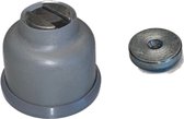 Magnostop Deurvastzetter Wandmodel – 55mm | Houdkracht 20kg | Sterke Magnetische Deurstopper