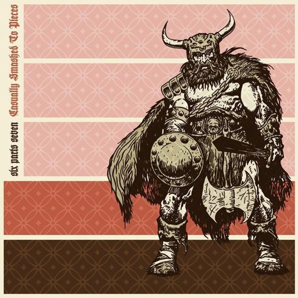 Six Parts Seven - Casually Smashed To Pieces (LP) (Coloured Vinyl)