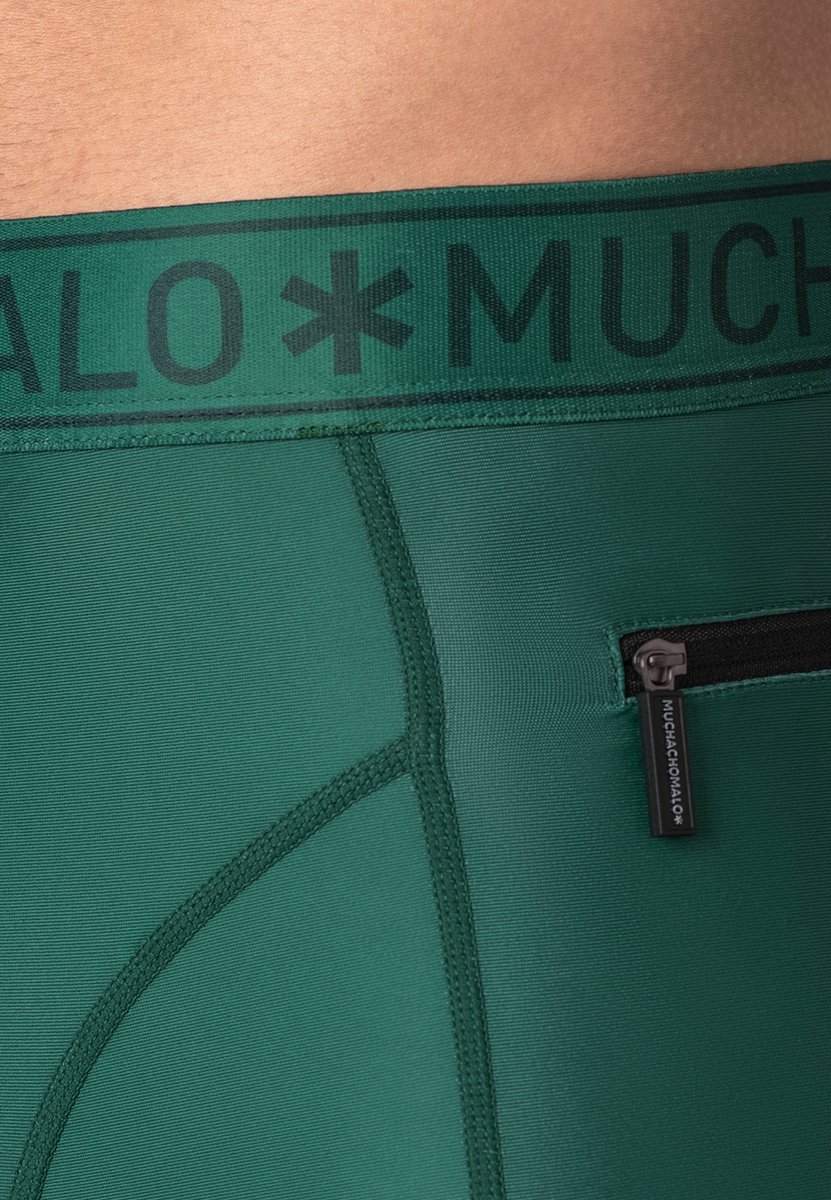 Muchachomalo Heren Thight Zwembroek - 1 Pack - Groen - Mannen Zwembroek — afbeelding 2