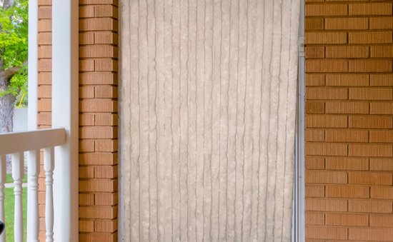 Kattenstaart vliegengordijn Kattenstaart Wit 100x230 cm van Merkloos — afbeelding 2