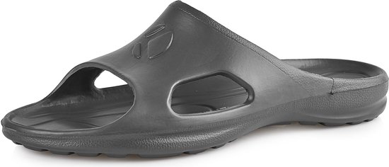 Foto: Ladeheid heren slippers zwmbad slipper tuin slippers grafiet 45 la kl 039m