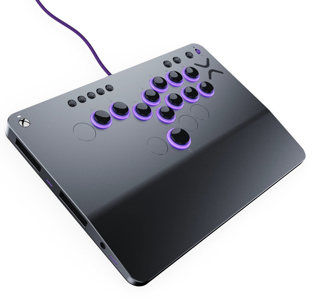 PDP Victrix Pro KO Leverless Fightstick - USB - PC, Xbox Series X|S - Grijs thumbnail 3