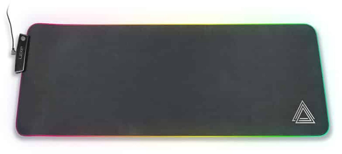 Lexip B10 – Xl Flexibele Muismat Met Micro-Gestructureerd Zacht Oppervlak En Rgb-Verlichting – 800X400X4Mm