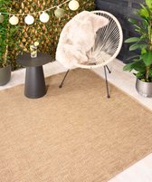 Jute buitenkleed - Boho Jewel beige 240x340 cm