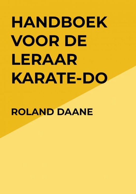 Handboek voor de leraar Karate-Do - cover