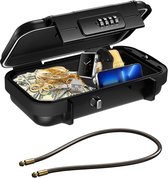 Dutchers® Strandkluis - Geldkistje - Draagbare kluis - Strandkluisje - Locker - Beveiliging - Cijferslot - Vakantie