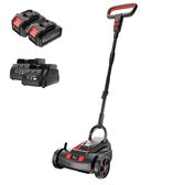 Bol.com YARDIO Tools® - Grasmaaier Elektrisch - Grasmaaier Accu - Handmaaier - 220mm maaibreedte - 21v incl. 2x 4.0a Accu en Sne... aanbieding