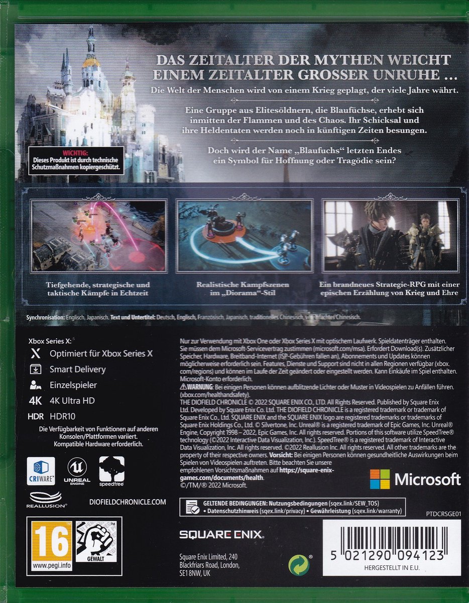 The Diofield Chronicle - DE Xbox One Xbox Series X