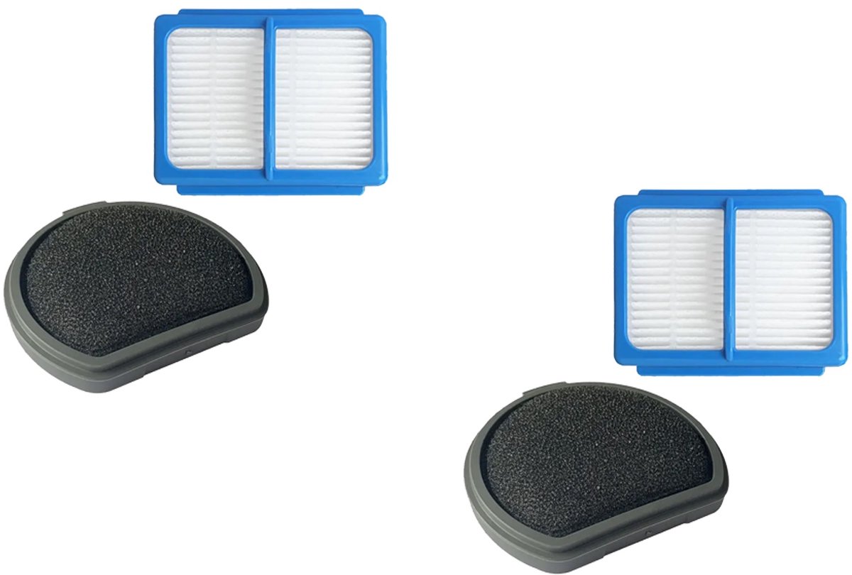Replacements® Filters geschikt voor de AEG QX9 - 4 stuks