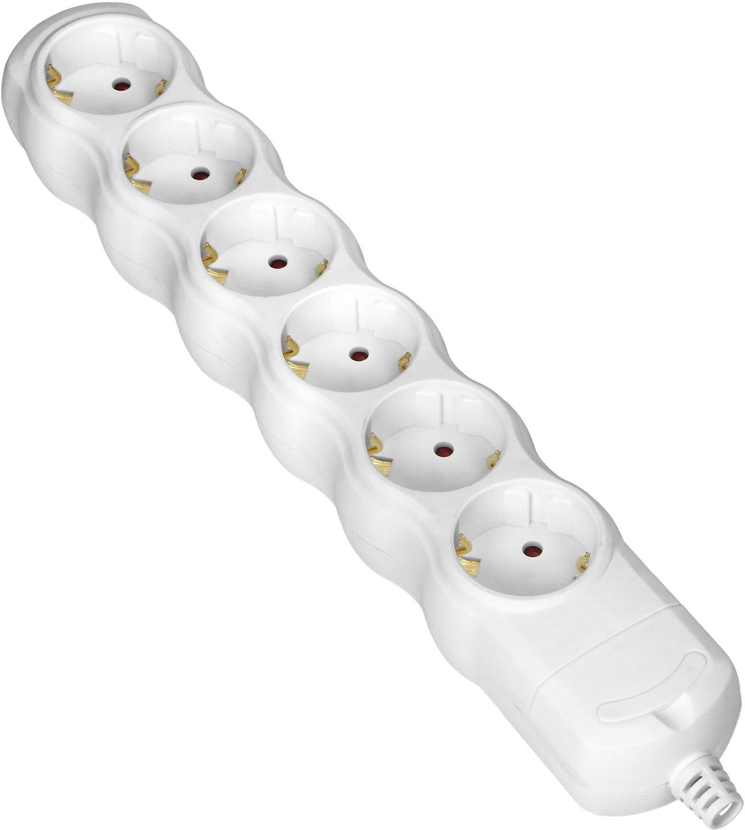 Bureau stekkerdoos - Verdeelstekker 6 voudig - Stekkerblok...