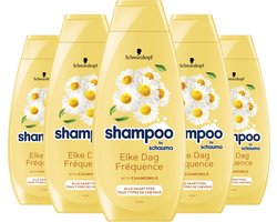 Schwarzkopf Shampoo Elke Dag - Haarverzorging - Dagelijk Gebruik - Geeft Volume - Versterkt Het Haar - Voordeelverpakking - 5x 400ml