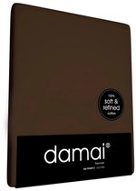 Bol.com Nightkiss topcover hoeslaken katoen 90x200 Brownie aanbieding