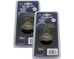 Mini Poppy Grace Mate – Vent Clip Auto Luchtverfrisser – New Car – 20 ml – Set van 2 Stuks
