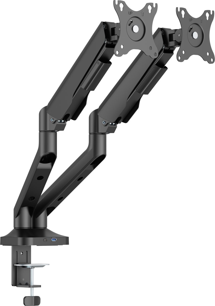 VDD Dubbele Monitor Arm - Monitor Beugel thumbnail 4