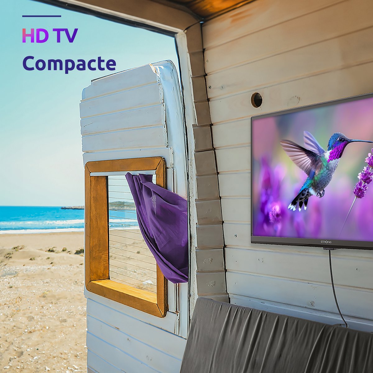 Ports HDMI USB TV Strong 24