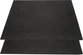 Bodo® 2 x Anti Trillingsmat Wasmachine en droger - 60x60x1cm