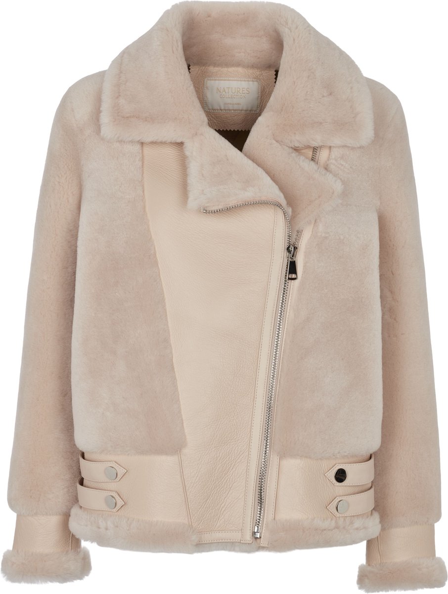 Natures Collection Annalon Jas Dubbelzijdige schapenvacht Beige
