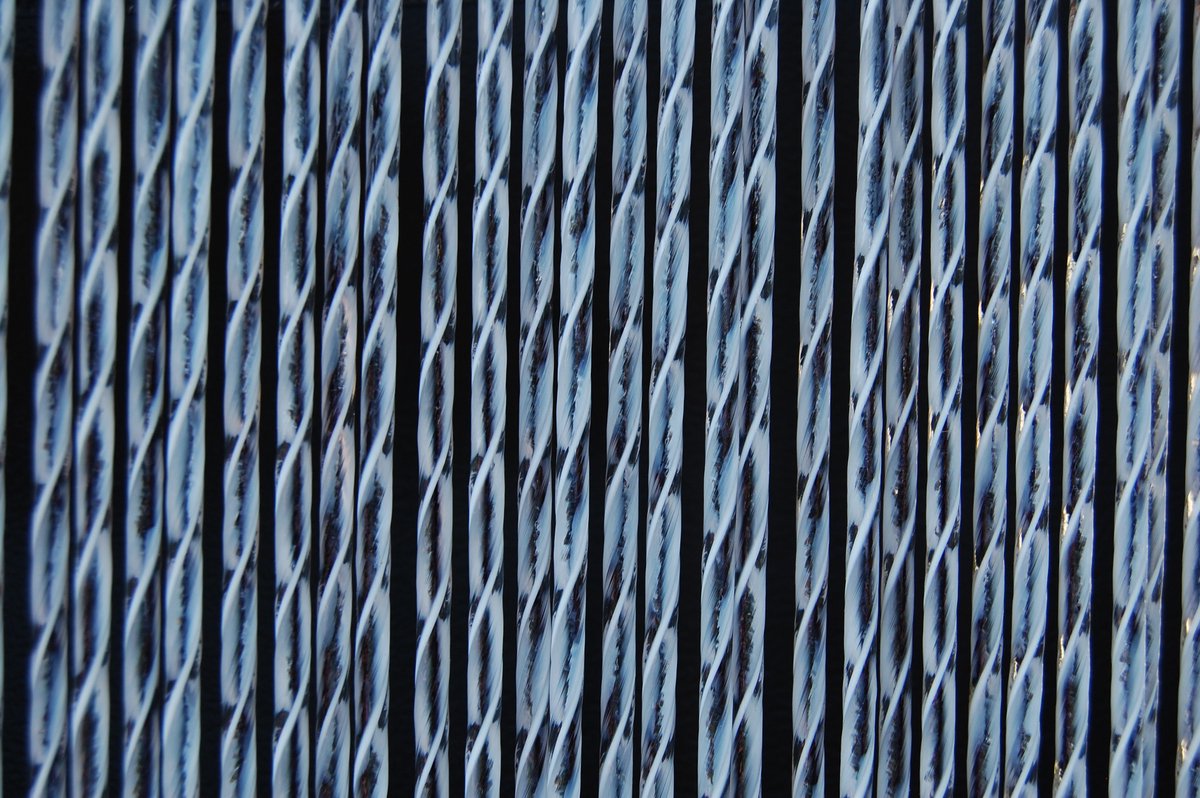 La Tenda Deurgordijn Vliegengordijn Ascona 2 100x250cm zwart