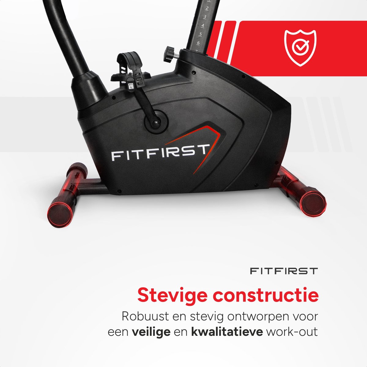 FitFirst Hometrainer Rider 5 met Magnetische Weerstand - afbeelding 2