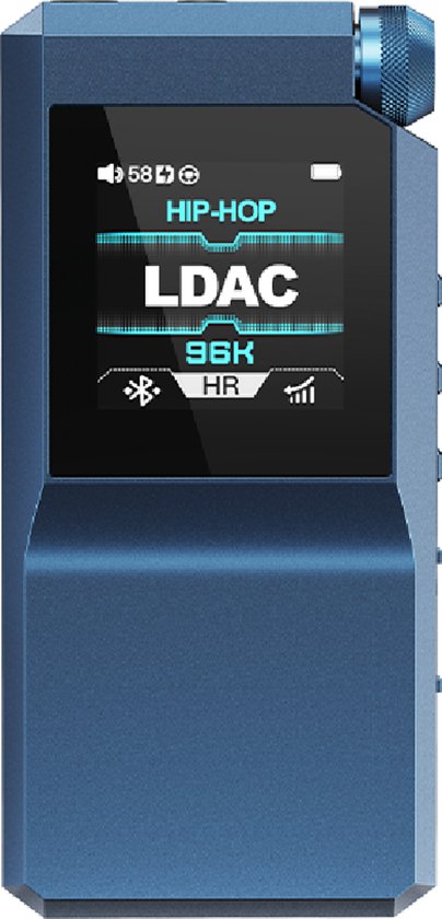 FIIO BTR17 - Draagbare luetooth DAC - Blauw