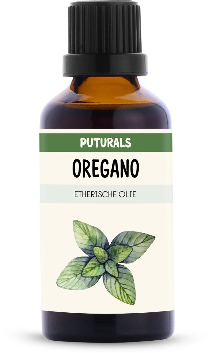 Puturals Oregano Olie 100% Natuurlijk - 50ml - Puur en Vegan - Oregano Olie voor Huid, Haar en Aromatherapie