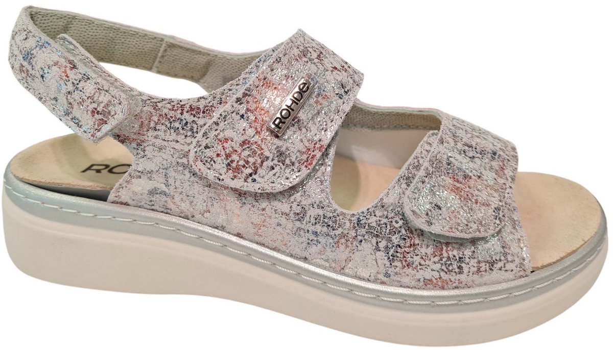 Rohde Leren Multi Dames Sandalen Multi 39 Overige