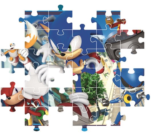 Clementoni - Kinderpuzzel - 180 Stukjes - Sonic the Hedgehog - Puzzel ...