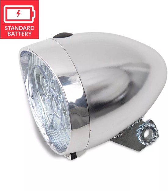 Lynx Koplamp - Retro Basic - Oma koplamp - Chroom