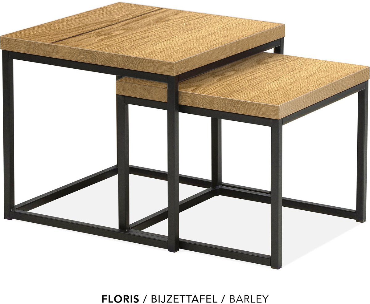 Maxfurn Set vierkante salontafel | kleur: Barley