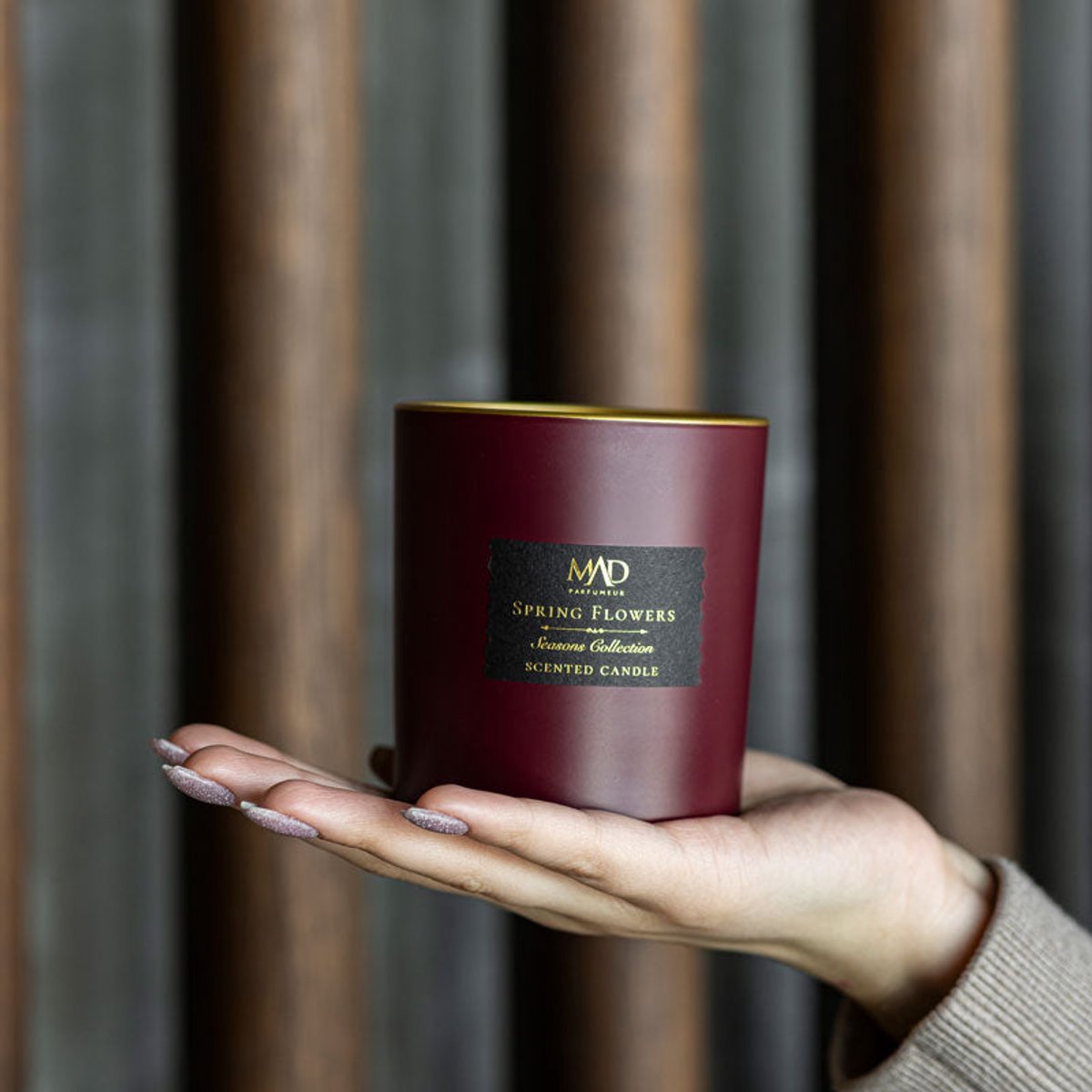 Mad Parfumeur Spring Flowers Geurkaars 200 Gram - Geurkaarsen – Bloemige Lentegeur