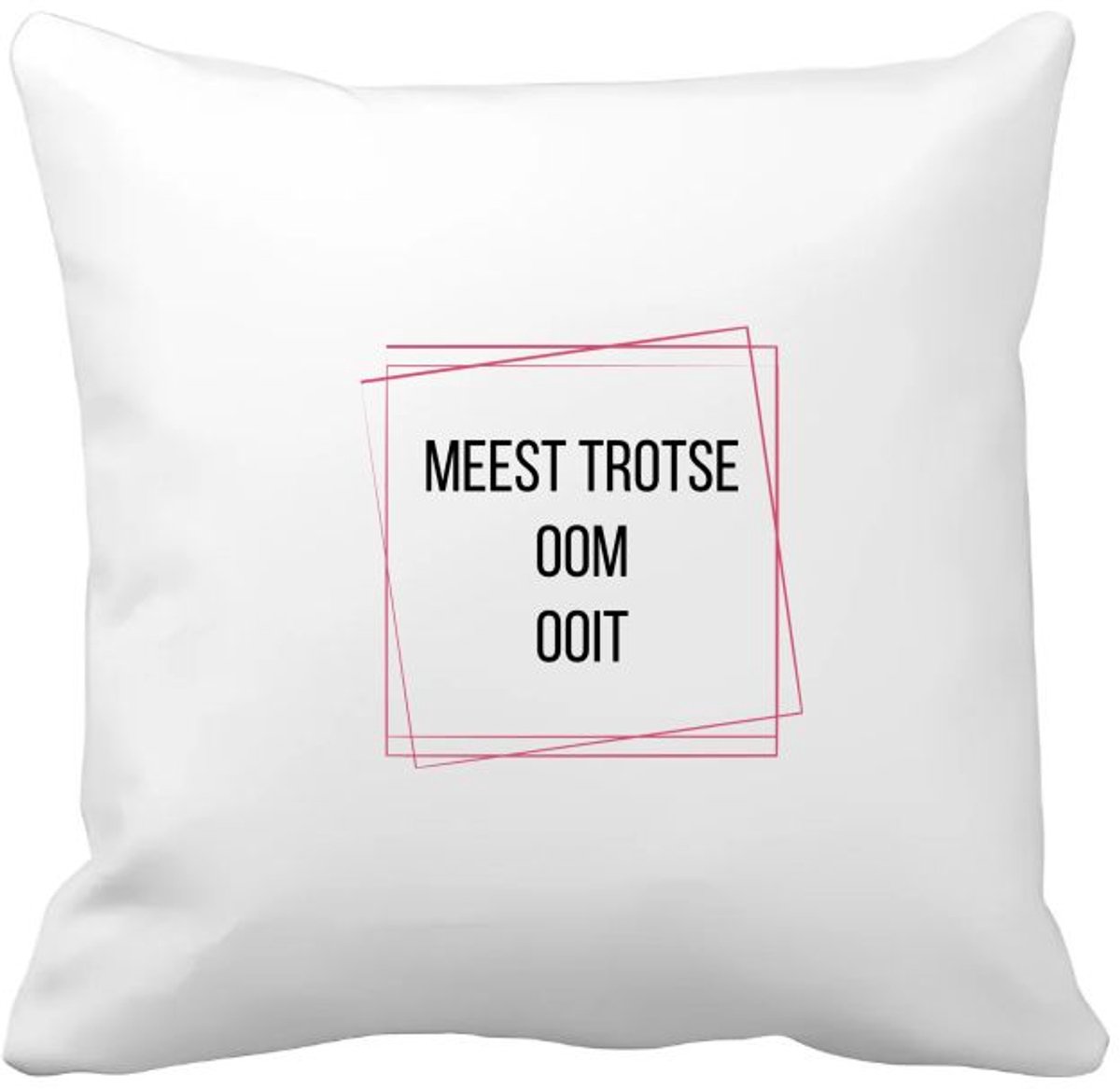Akyol meest trotse oom ooit Kussen hoes - Oom - trotse oom - verjaardagscadeau - verjaardag - cadeau - cadeautje voor oom - oom artikelen - kado - geschenk - gift - 40 bij 40 cm Multicolor