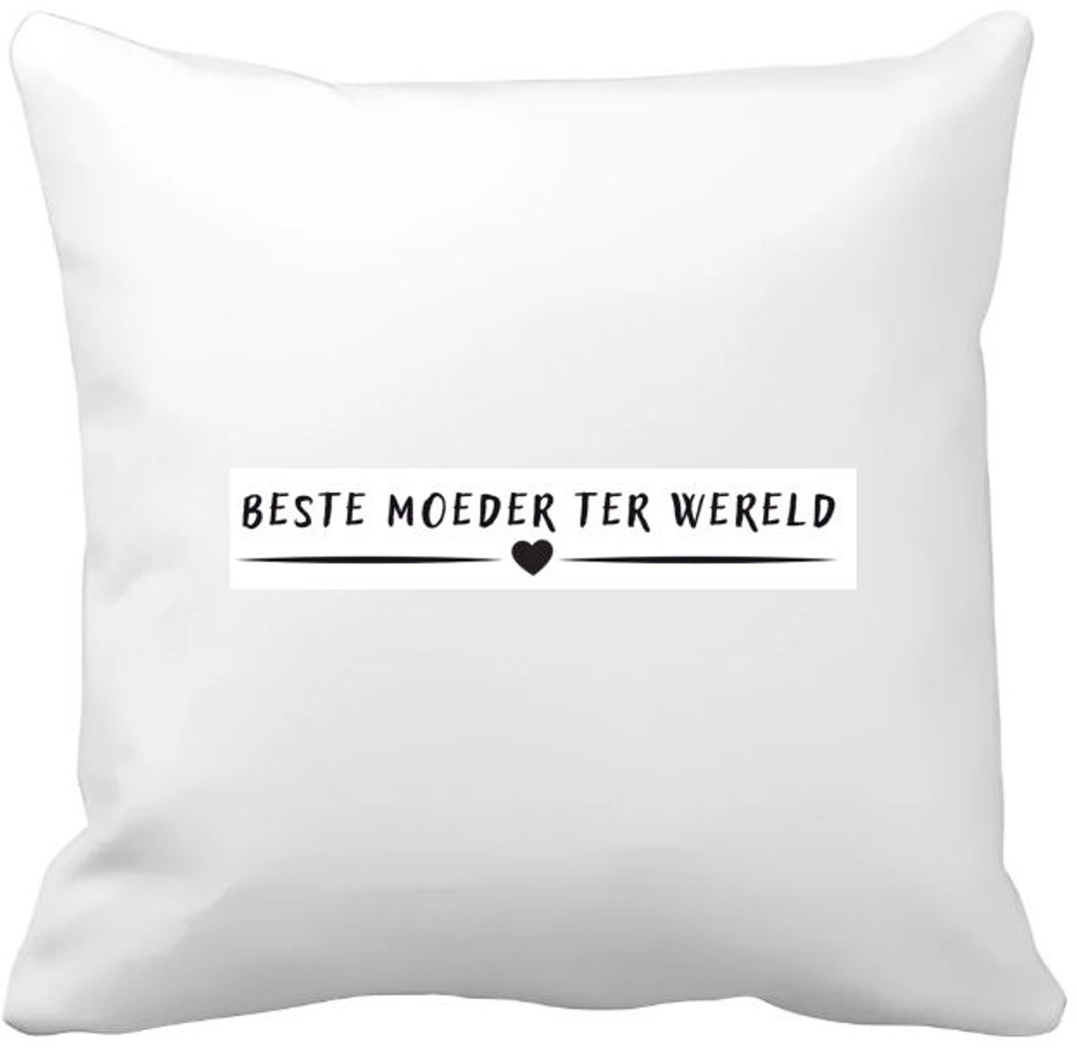 Akyol beste moeder ter wereld Kussen hoes - Moeder - mother - leuk cadeau voor je moeder - 40 bij 40 cm Multicolor