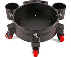 MaxShine Detailing Bucket Dolly - Zwart