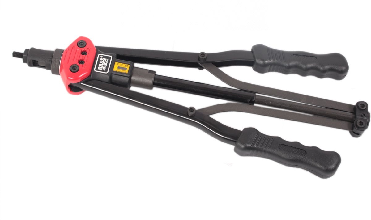 Hefboomklinknageltang voor klinkmoeren, set M3 - M12, 440 mm