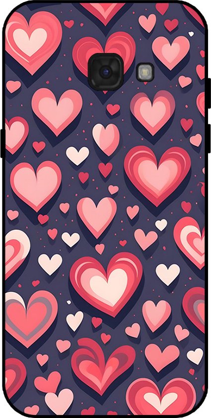 Coque Smartphonica pour Samsung Galaxy A5 2017 avec motif Hartjes - Coque arrière en TPU avec Design cœurs pour Samsung Galaxy A5 2017