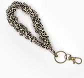 Scrunchies Handmade With Love - Scrunchie sleutelhanger - Sleutelbos - Sleutelhanger - Handmade - Panter - Luxe Accessoire - Cadeau Idee - Limited Edition