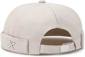Zeeman pet - Geen klep - Cap - Wit - Hoed - Verstelbaar - Unisex - Beanie