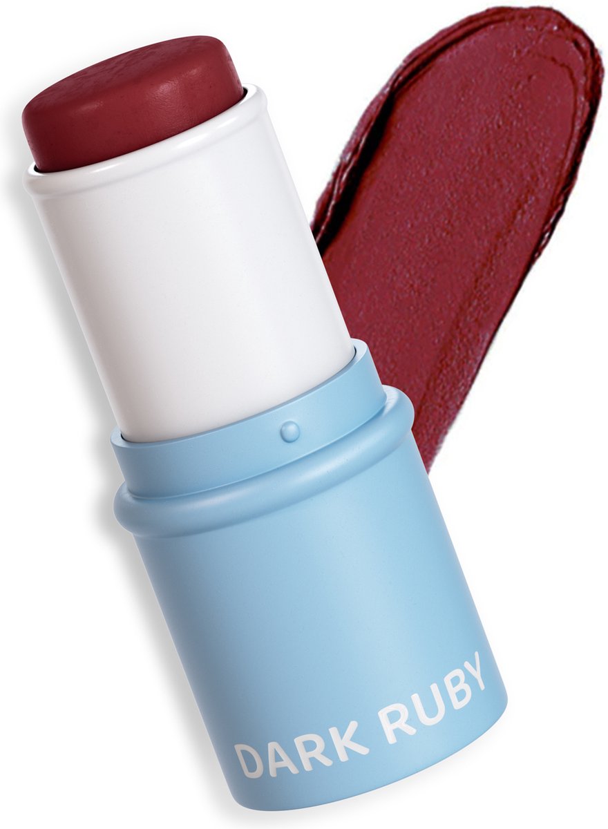 Rosalyne Dark Ruby Blush Stick - Natuurlijke Make-up voor de Oudere Huid - Bronzer
