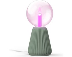 Philips Hue Lightguide 3D-geprinte Tafellamp (Saliegroen) - E27 - Wit en Gekleurd Licht - Incl. 1 Hue Lightguide G125 Lamp - Hue White and Color Ambiance