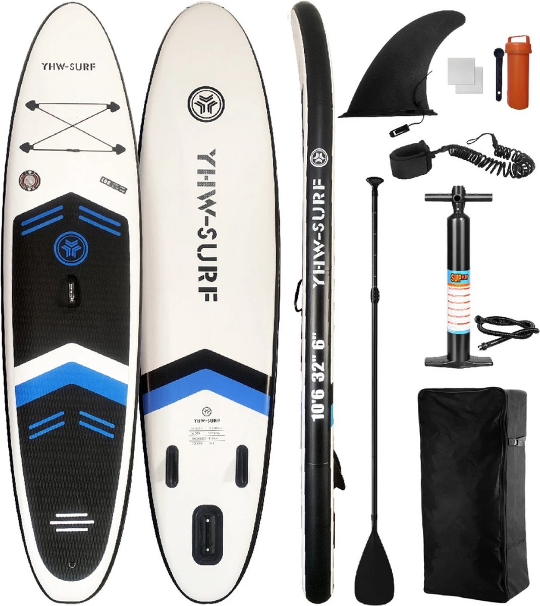 Livano Sup Board - Opblaasbaar - Supboard - Sup Boards - Paddle - Kayak - 320cm - Wit