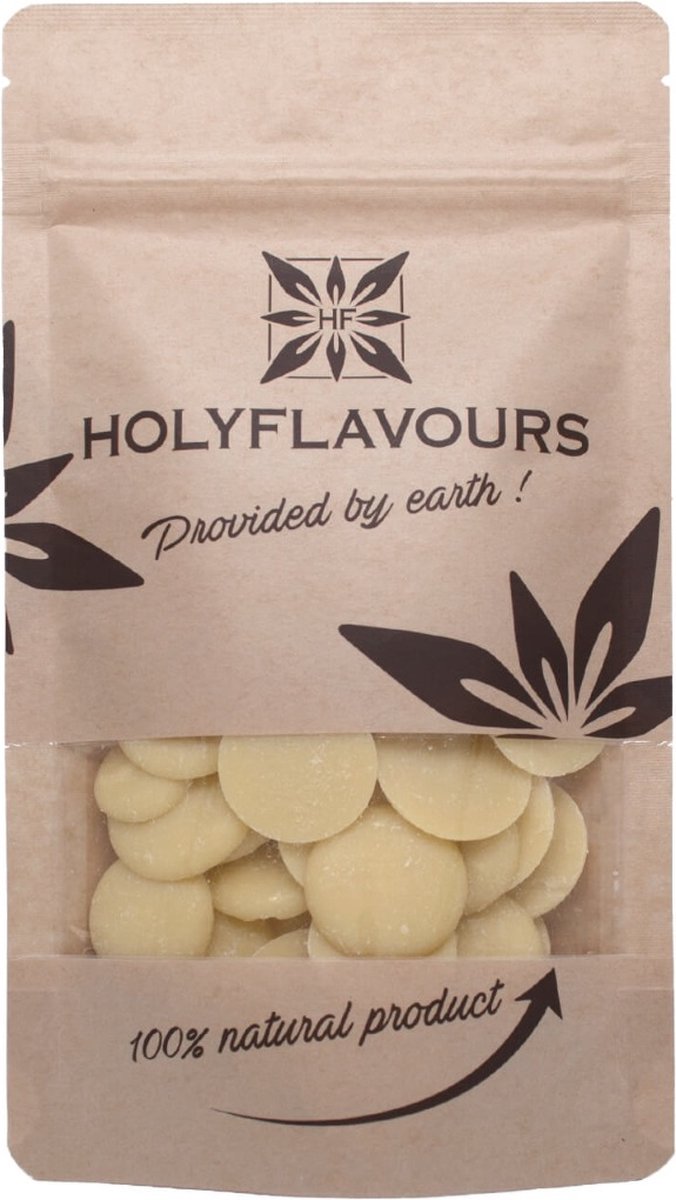 Cacao Boter RAW Wavers - 100 gram - Holyflavours