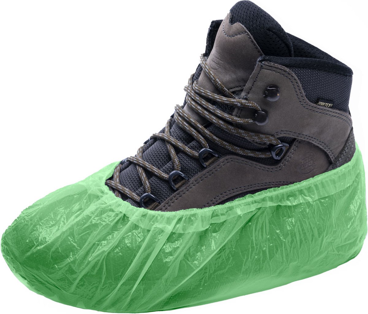 Nesto's® Schoenhoesjes - Schoenovertrek - overschoenen - Wegwerp - Waterdicht - Groen - 100 Stuks