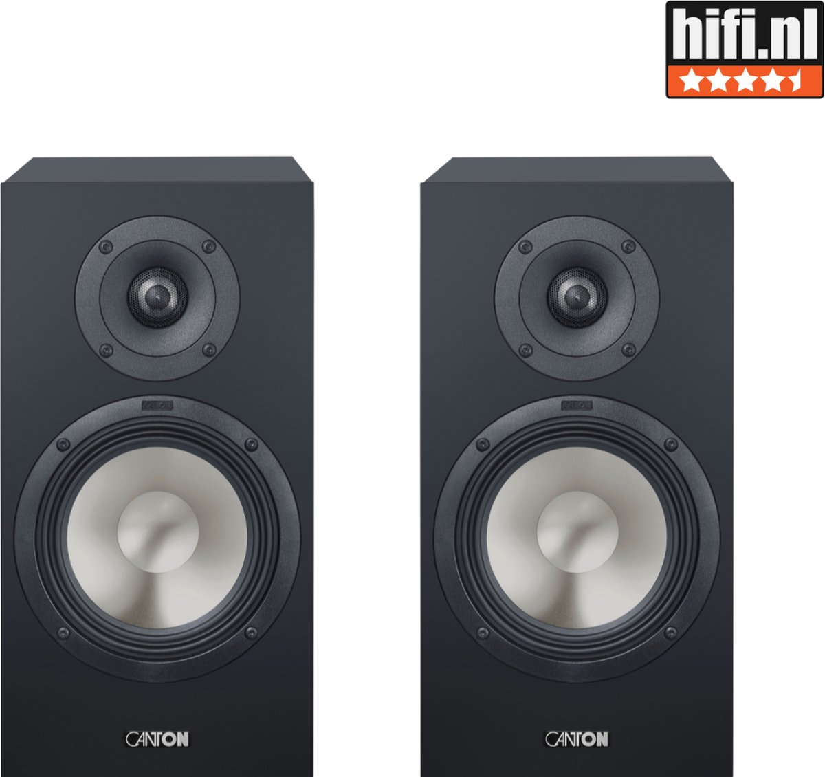 Canton GLE 30 - Boekenplank Speakers – Passieve Luidsprekers – HiFi – Zwart (per paar – 2 stuks)