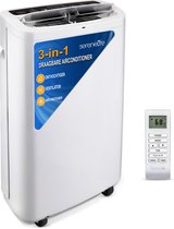 Bol.com SereneLife Mobiele Airco 13.000 BTU 3-in-1 Draagbare Airconditioner met Ingebouwde Ontvochtigerfunctie Afstandsbediening... aanbieding