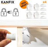 4/8-delige magnetische kinderveiligheidskastsloten, geen boor