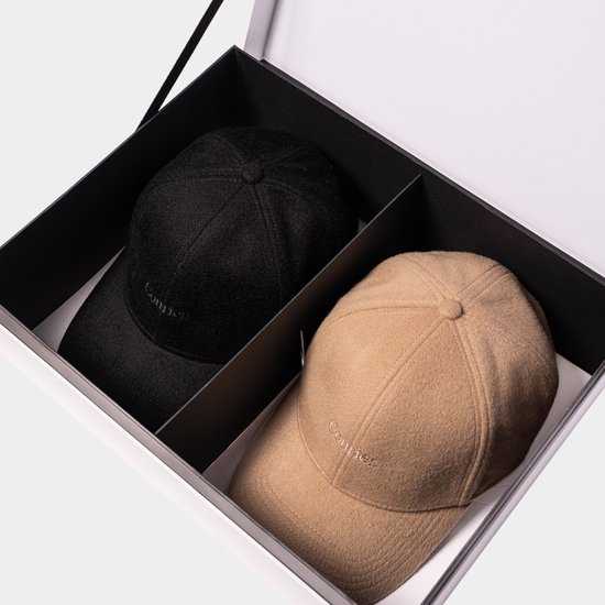 Courier Atelier Wool Cap Light Camel - Casquettes en laine - Casquette - Casquette de baseball Hommes - Snapback - Casquette - Casquette en laine Hommes - Casquette en laine Femmes - Casquettes Hommes