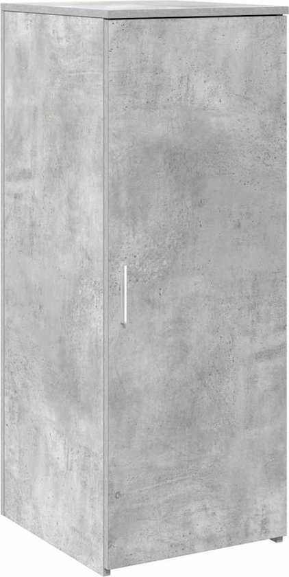 vidaXL Opbergkast 40x45x103,5 cm bewerkt hout grijs sonoma