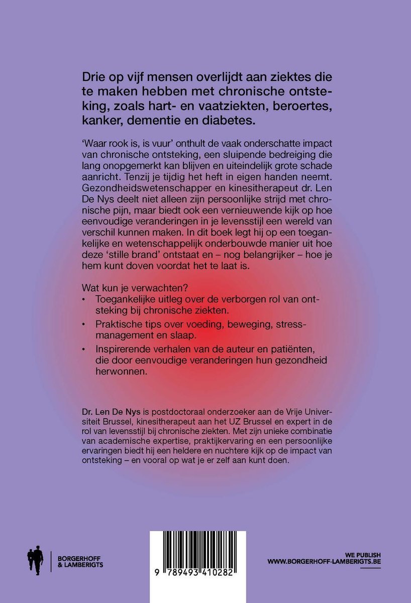 Waar rook is, is vuur - back cover